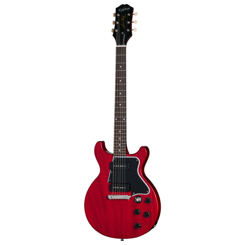 Epiphone Les Paul Special Double Cut Electric Guitar, Cherry Red