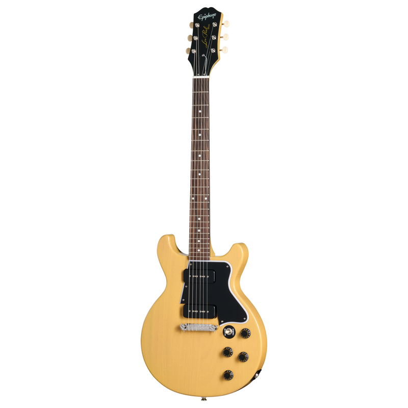 Epiphone Les Paul Special Double Cut Electric Guitar, TV Yellow