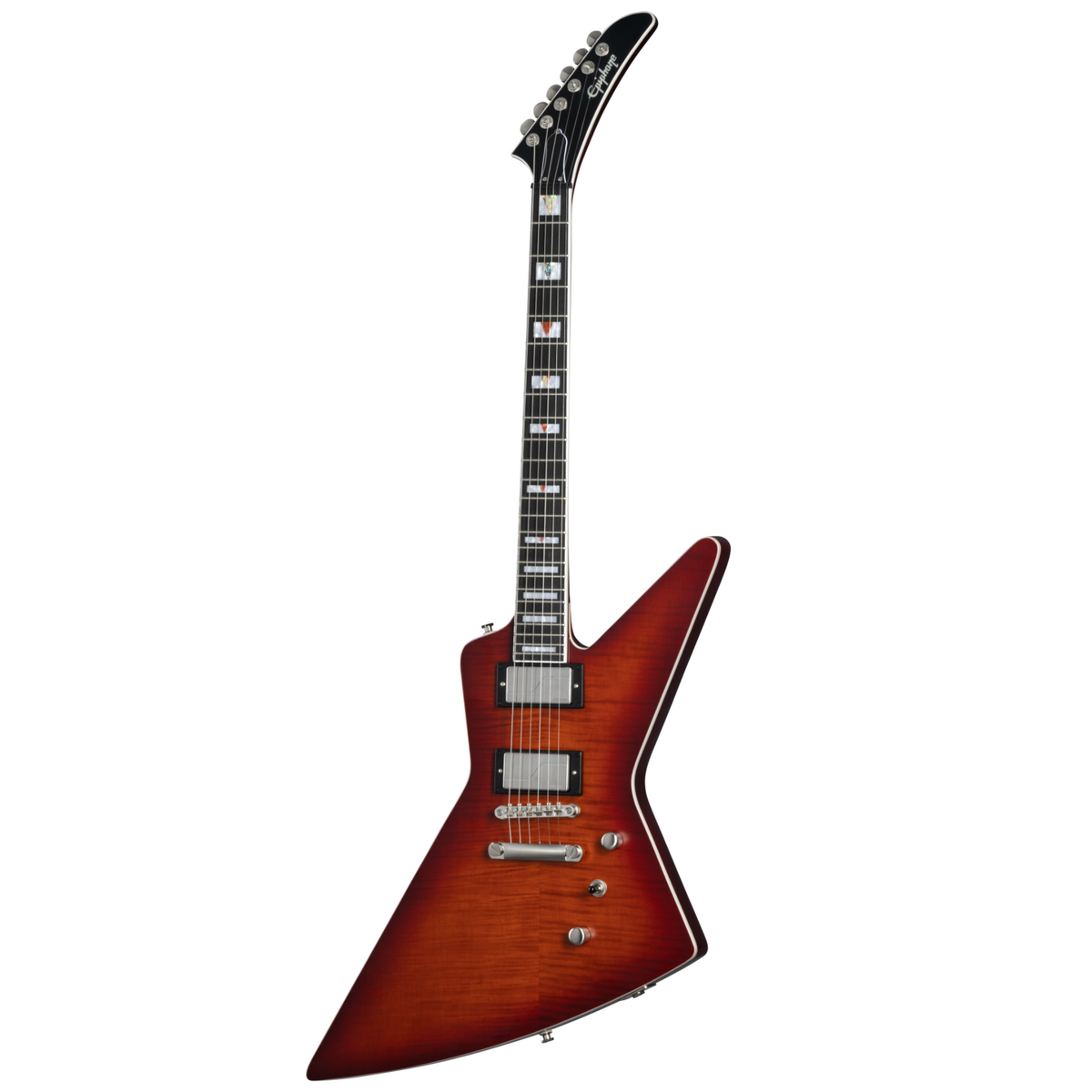 2024 Epiphone Extura Prophecy Electric Guitar, Aged Bengal Tiger Burst w/Premium Gig Bag