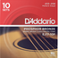 D'Addario 10-Pack EJ17 Phosphor Bronze, Medium, 13-56