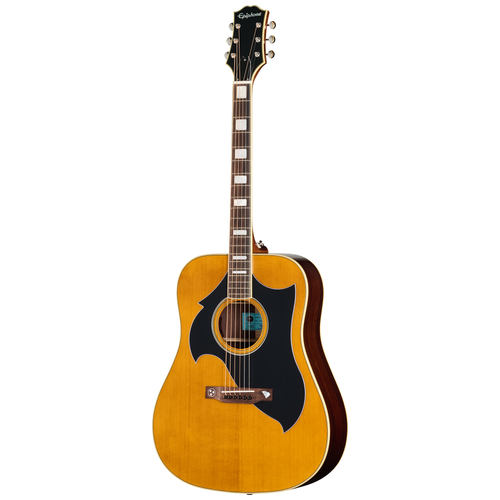 Epiphone Marcus King El Dorado Acoustic-Electric Guitar, Antique Natural