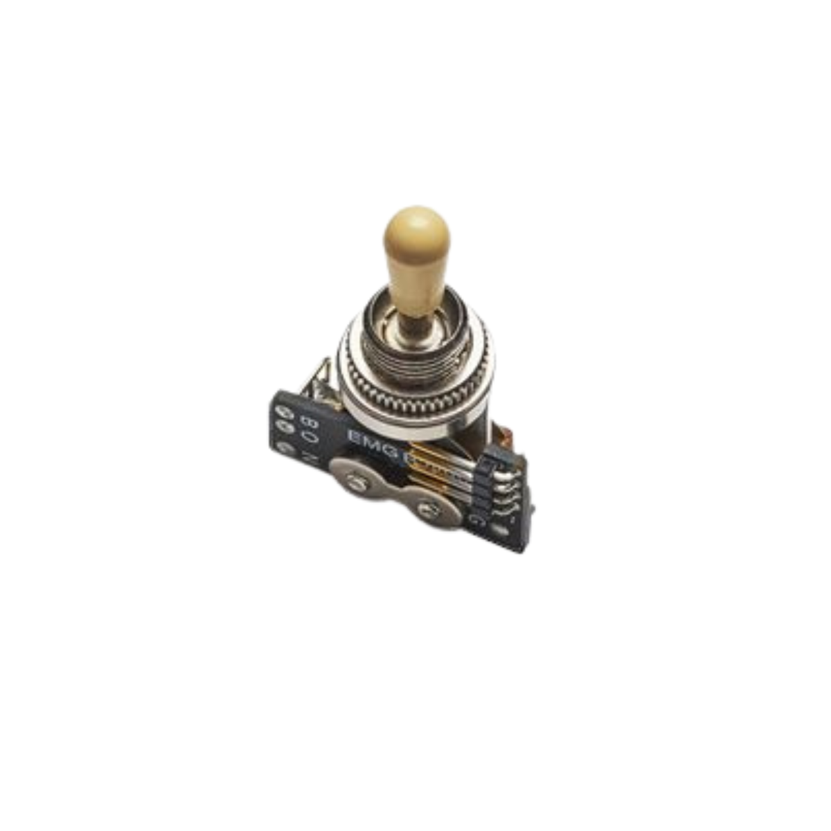 EMG 3-Position Toggle Switch, Ivory Tip, Solderless