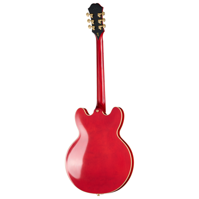 Epiphone Masterbilt Gem Archer Sheraton Electric Guitar, Cherry Red