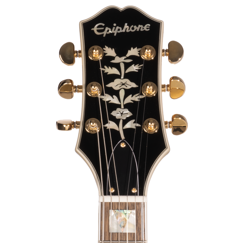 Epiphone Sheraton Electric Guitar with Frequensator and Premium Gig Bag, Vintage Sunburst