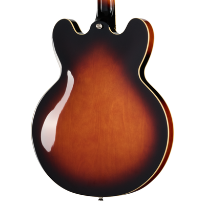 Epiphone Bonehead Riviera Electric Guitar, Dark Tobacco Burst