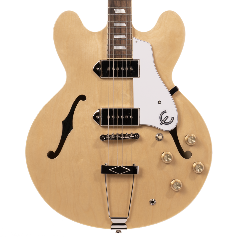 Epiphone Casino Archtop Electric Guitar Natural w Premium Gig Bag