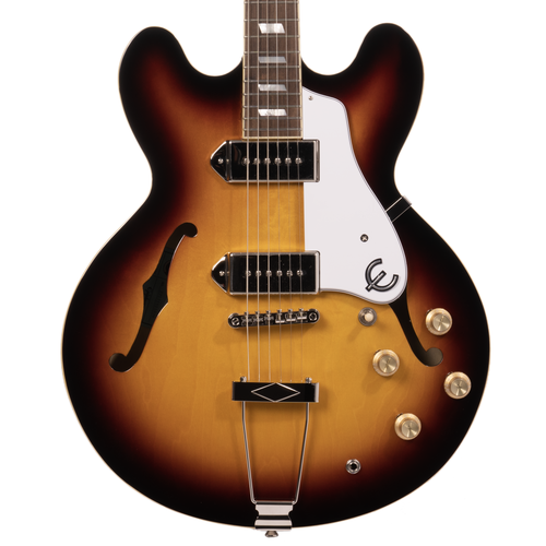 Epiphone Casino Archtop Electric Guitar, Vintage Sunburst w/ Premium G Epiphone Casino Archtop Electric Guitar, Vintage Sunburst w/ Premium G