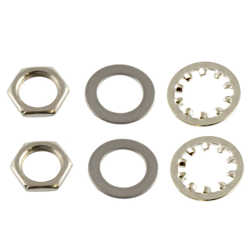 All Parts EP-4970 Nuts And Washers For USA Pots And Jacks, Set Of 2