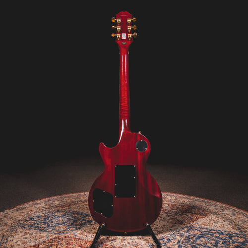 2023 Epiphone Alex Lifeson Les Paul Axcess Electric Guitar, Ruby - Used