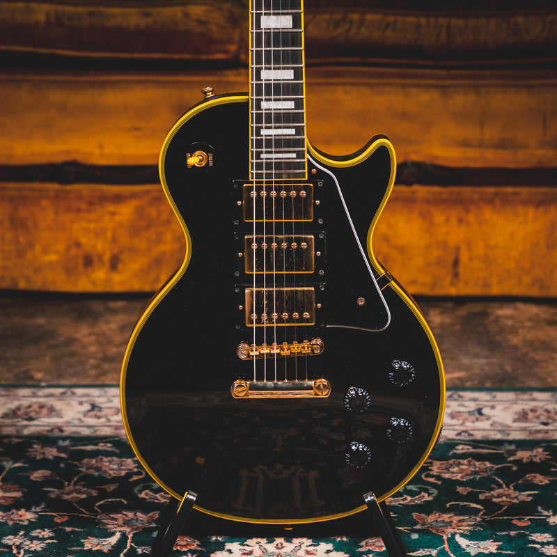 2021 Epiphone Joe Bonamassa "Black Beauty" Les Paul Custom Electric Guitar w/ OHSC - Used