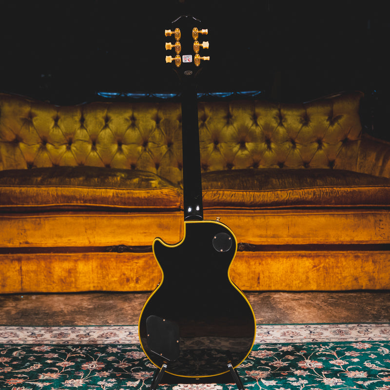 2021 Epiphone Joe Bonamassa "Black Beauty" Les Paul Custom Electric Guitar w/ OHSC - Used