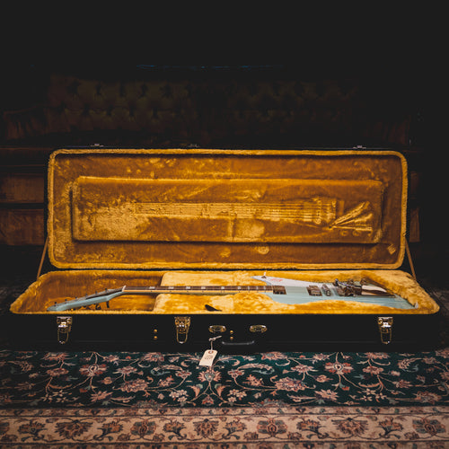 2023 Epiphone '63 Firebird V Reissue Electric Guitar, Frost Blue w/ OHSC - Used