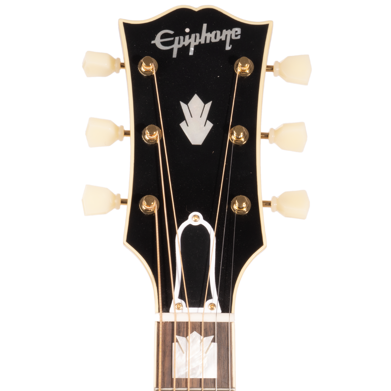 Epiphone '57 SJ-200 Acoustic-Electric Guitar, Antique Natural w/Hard Case