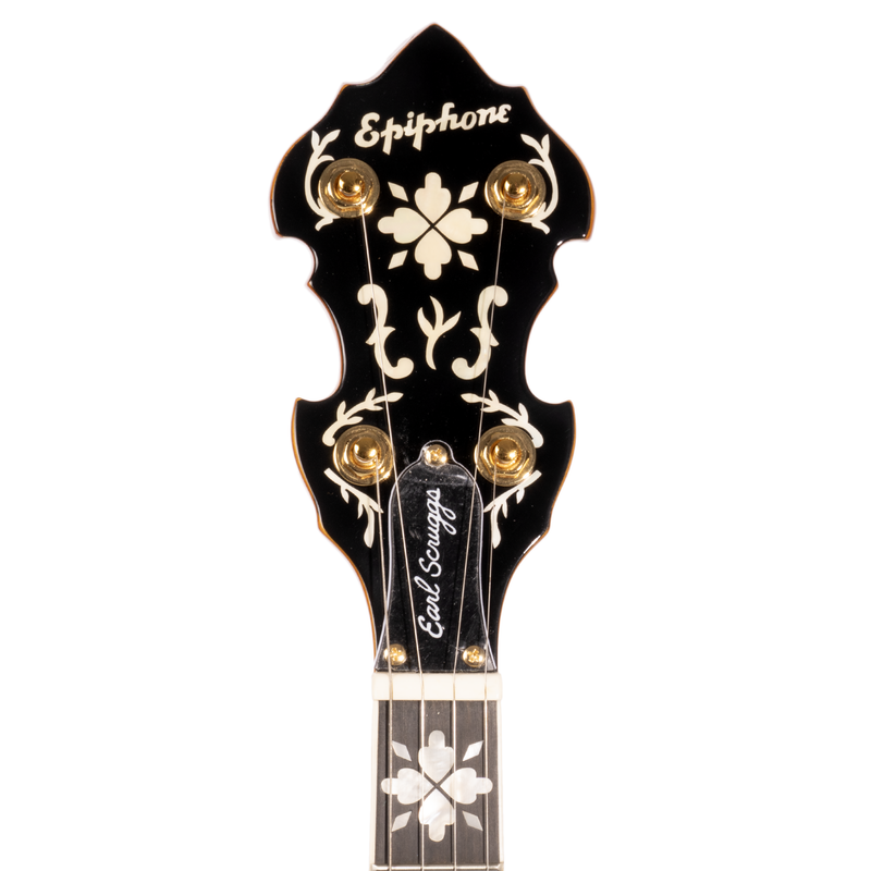 Epiphone Earl Scruggs Golden Deluxe Banjo w/Hard Case, Natural