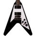 Epiphone Kirk Hammett '79 Flying V Electric Guitar, Ebony, w/ Hard Case