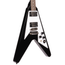 Epiphone Kirk Hammett '79 Flying V Electric Guitar, Ebony, w/ Hard Case