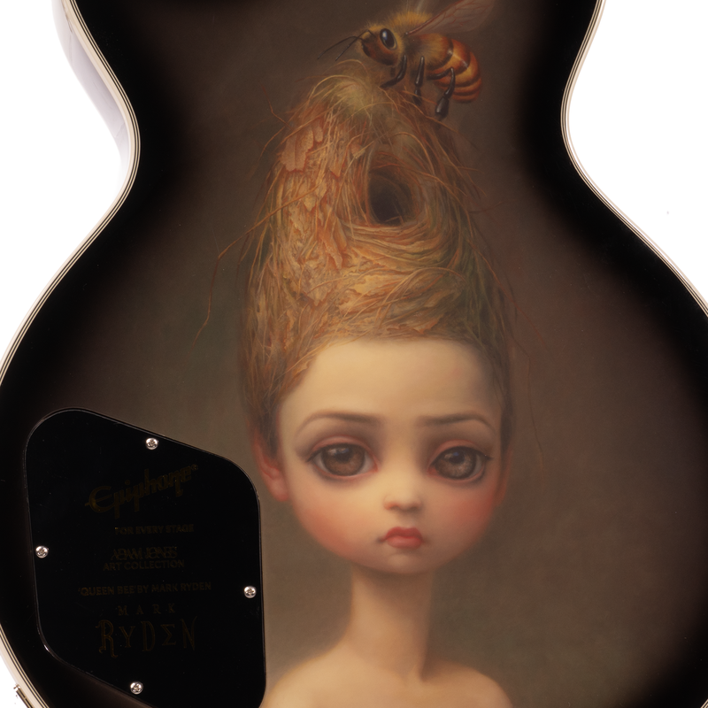 Epiphone Adam Jones Les Paul Custom Art Collection, Mark Ryden - Queen Bee, w/Protector Case