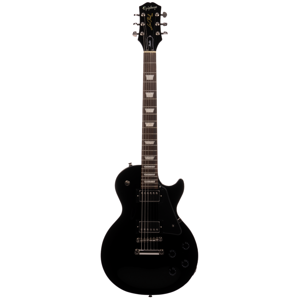 Epiphone Les Paul Studio Electric Guitar, Ebony – Russo Music