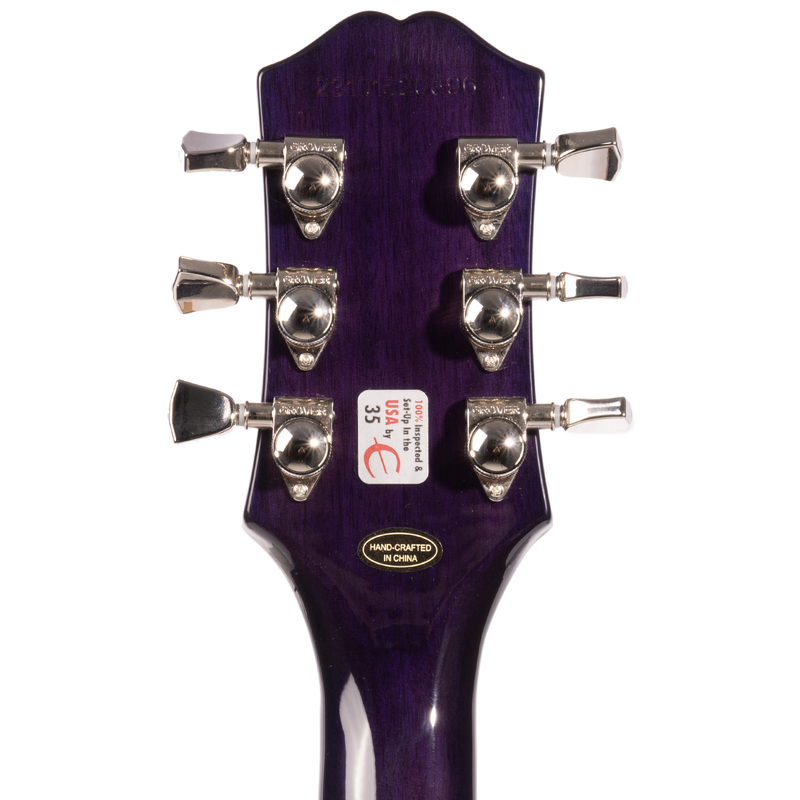 Epiphone SG Modern Figured Electric Guitar, Purple Burst w/Premium Gig Bag