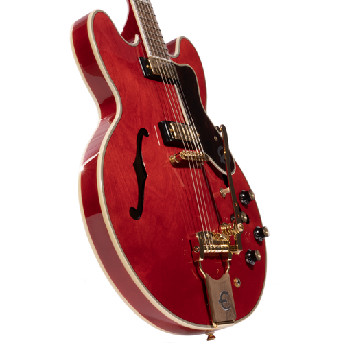 Epiphone 150th Anniversary Limited Edition Sheraton Electric Guitar, Cherry  w/ Hard Case