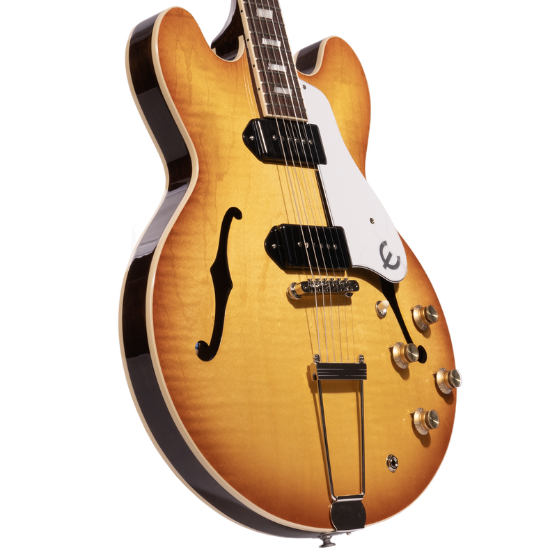 Epiphone USA Casino Archtop Hollowbody Electric Guitar, Royal Tan