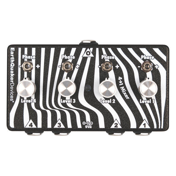 ギター Earthquaker Devices Four to One Mixer EarthQuaker Devices Four to One Mixer Pedal