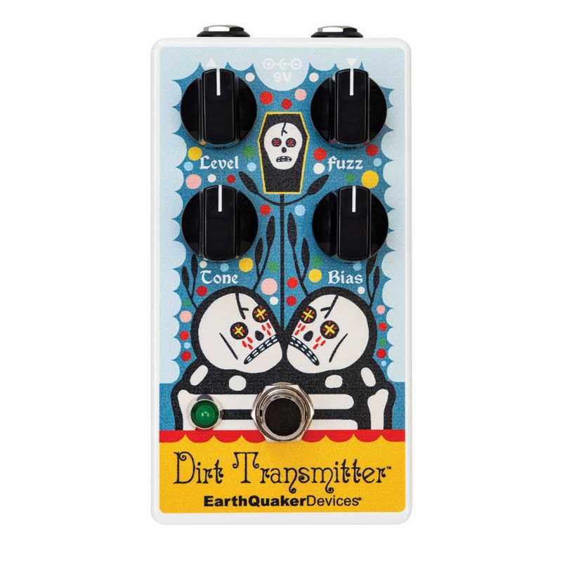 fuzz pedal with bias control EarthQuaker Devices Dirt Transmitter Rancho De La Luna Effect Pedal