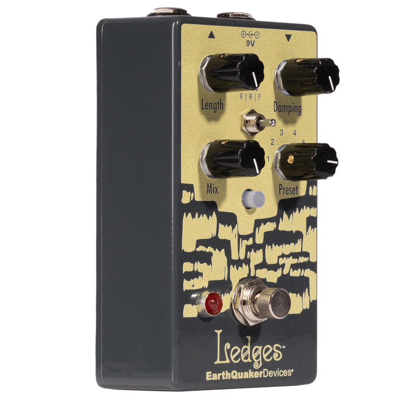 EarthQuaker Devices Ledges Tri-Dimensional Reverberation Machine Effect Pedal