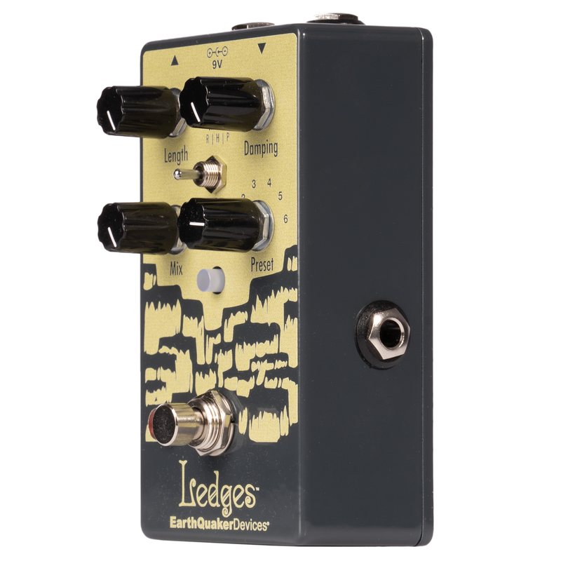 EarthQuaker Devices Ledges Tri-Dimensional Reverberation Machine Effect Pedal