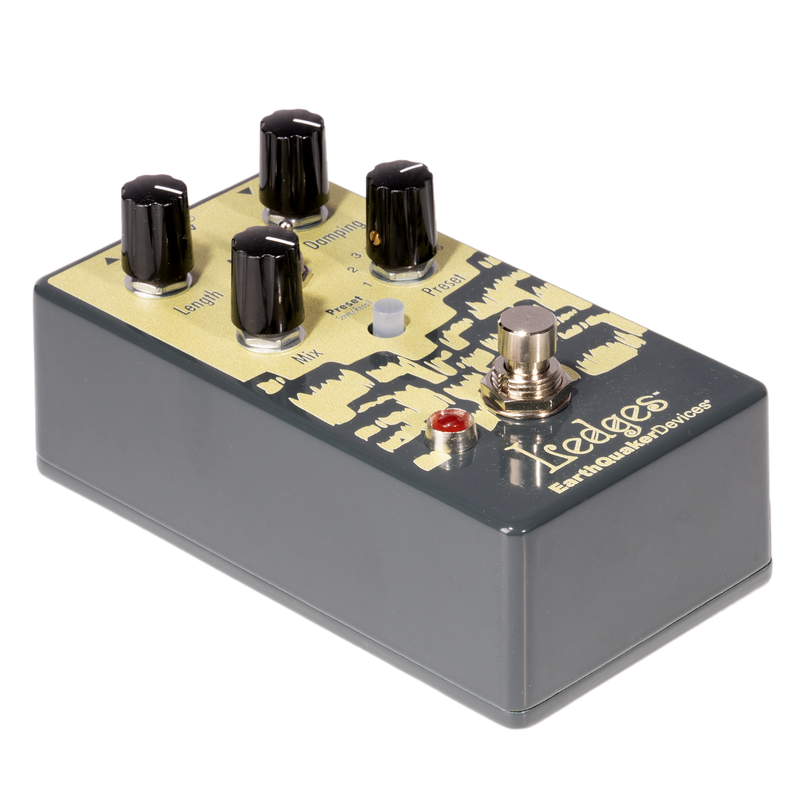 EarthQuaker Devices Ledges Tri-Dimensional Reverberation Machine Effect Pedal