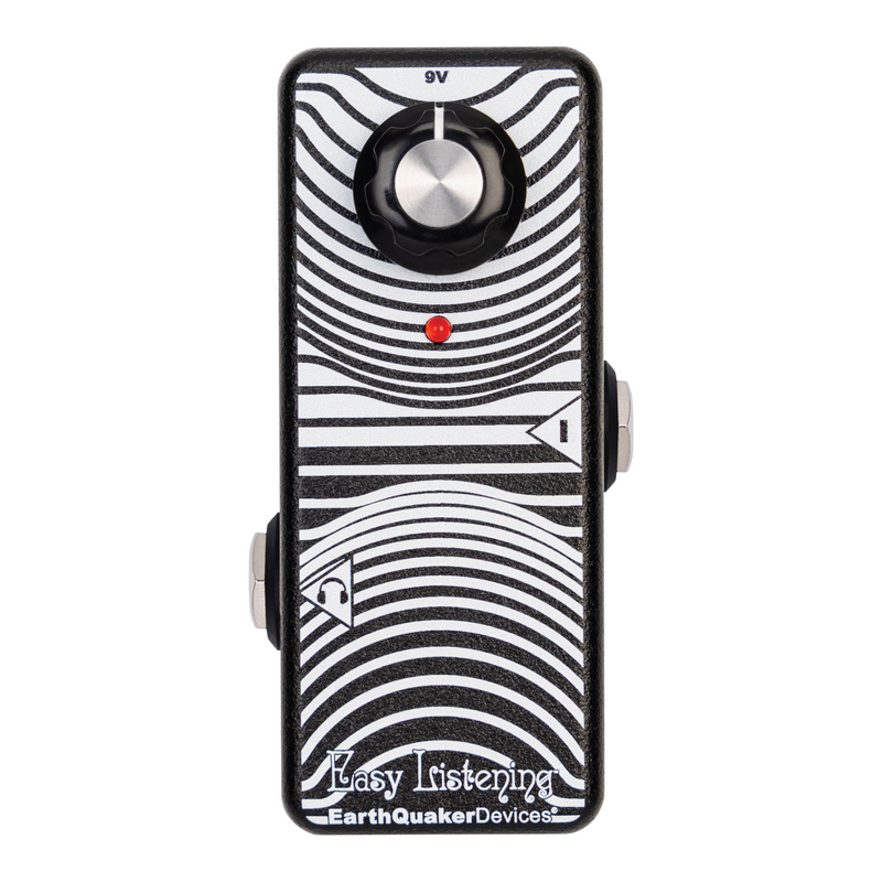 EarthQuaker Devices Easy Listening Analog Amp Simulator Headphone Amplifier Pedal