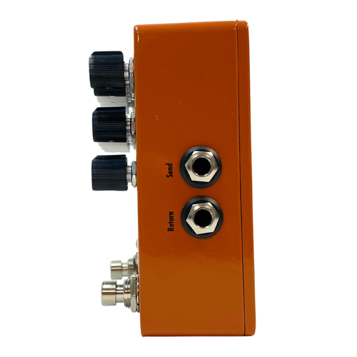 EarthQuaker Devices Scrolls Bass Odyssey Preamp Effect Pedal, Russo Music Exclusive Orange/Black