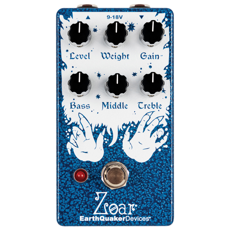 EarthQuaker Devices Zoar Dynamic Audio Grinder Distortion Effect Pedal