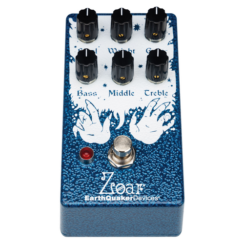 EarthQuaker Devices Zoar Dynamic Audio Grinder Distortion Effect Pedal