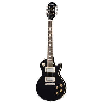 Epiphone Power Players Les Paul Electric Guitar, Dark Matter Ebony w/Gig Bag