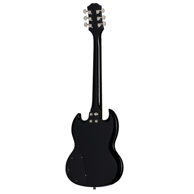 Epiphone Power Players SG Electric Guitar, Dark Matter Ebony w/Gig Bag