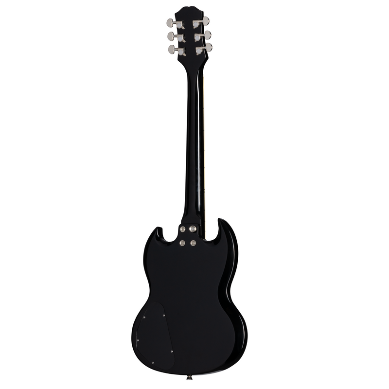 Epiphone Power Players SG Electric Guitar, Dark Matter Ebony w/Gig Bag