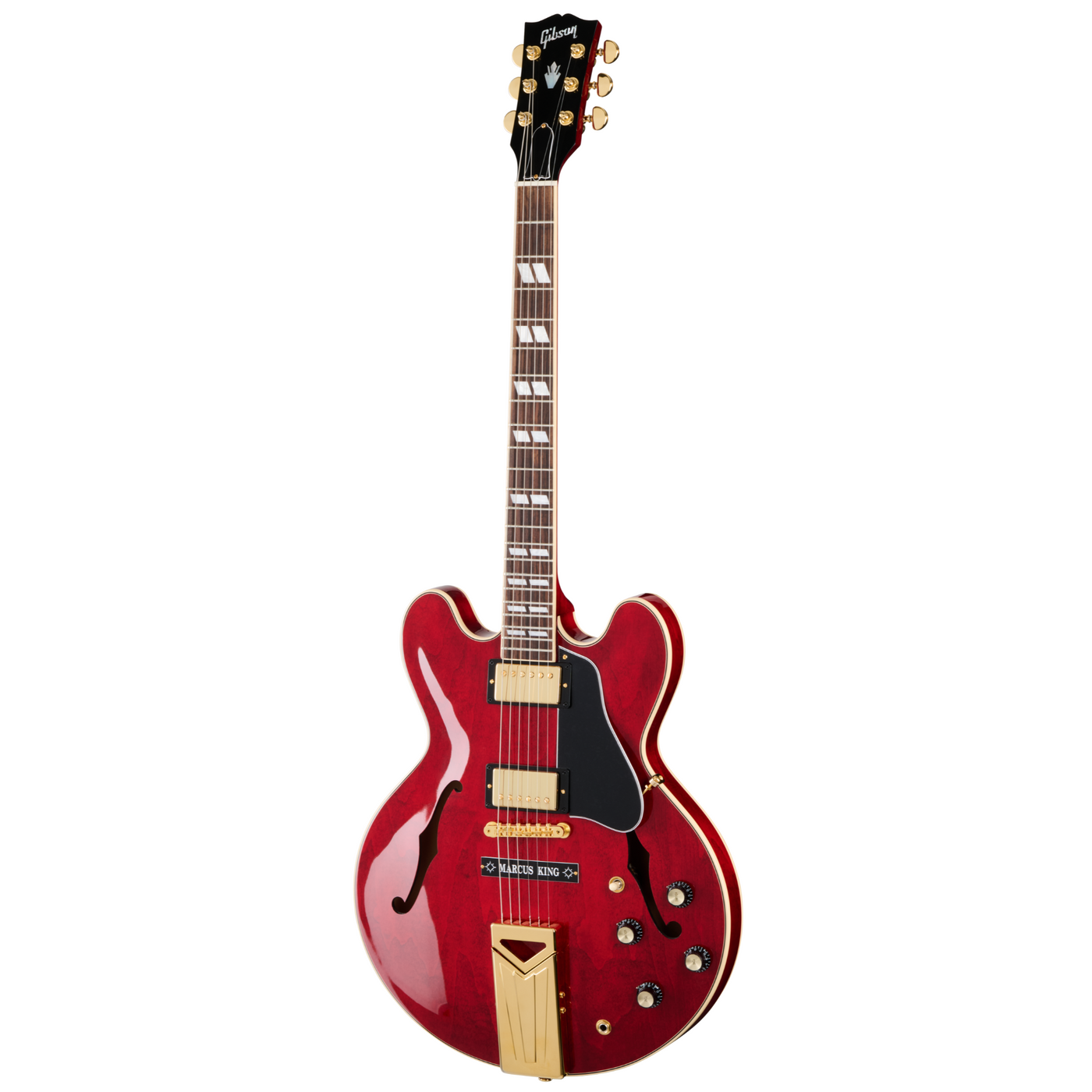 Gibson Marcus King ES-345 Semi-Hollow Electric Guitar, Sixties Cherry