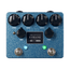 Browne Amplification Ethane Dual Overdrive Effect Pedal, Blue Silver Vein
