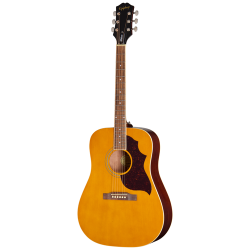Epiphone Hummingbird Tribute Acoustic Guitar, Antique Natural