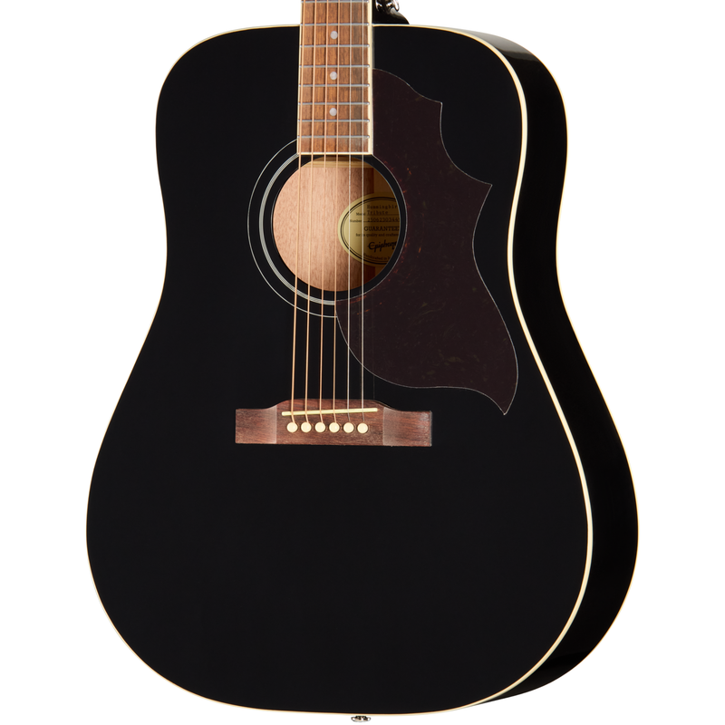 Epiphone Hummingbird Tribute Acoustic Guitar, Ebony