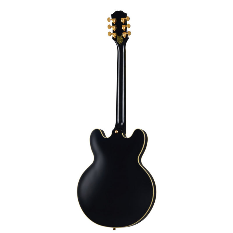 Epiphone Emily Wolfe Sheraton Stealth Electric Guitar, Black Aged Gloss w/EpiLite Case