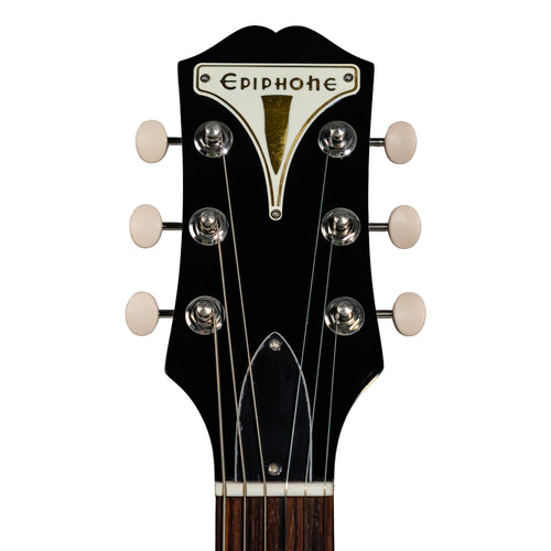 Epiphone Coronet Electric Guitar, Ebony w/Hard Case