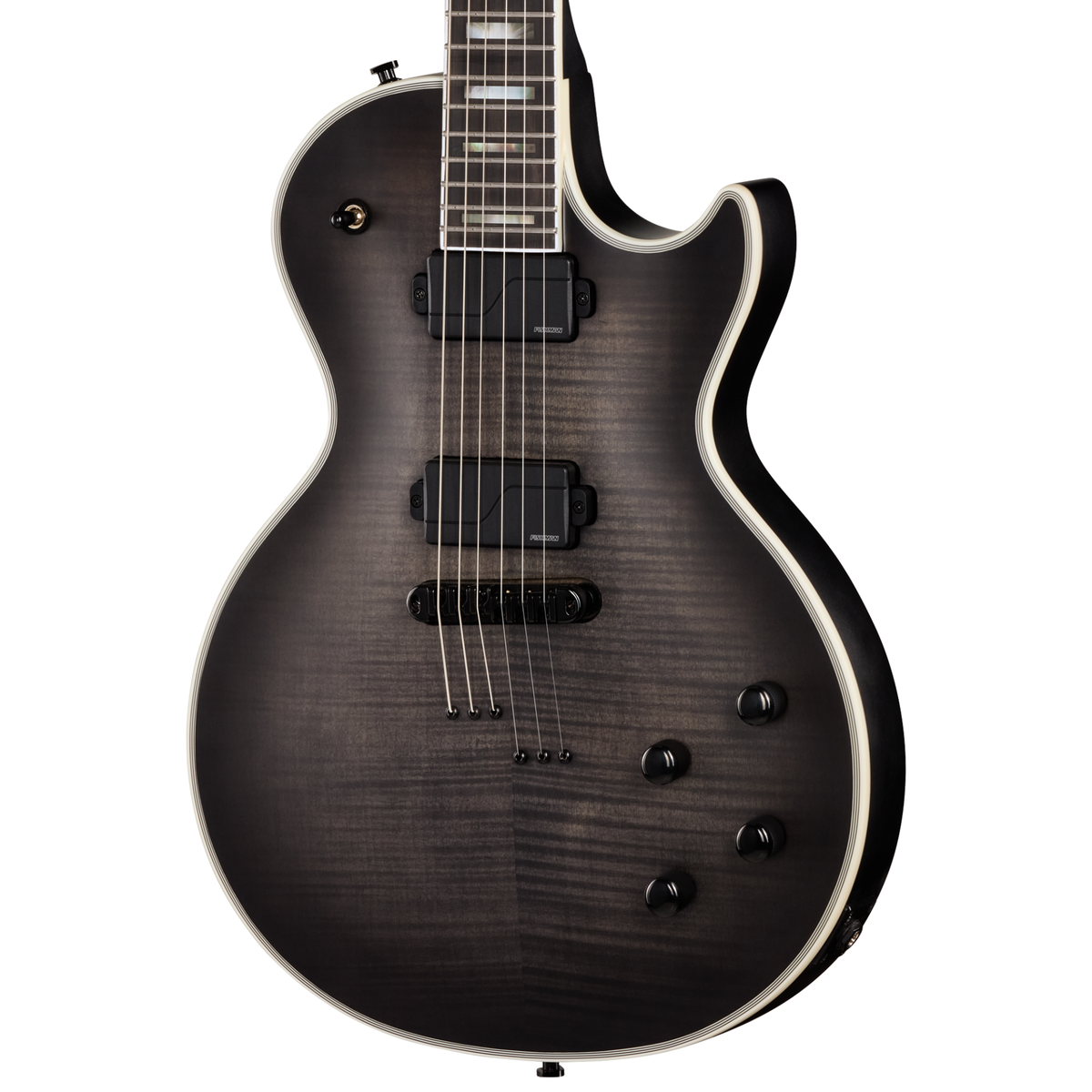 Epiphone Prophecy Les Paul Electric Guitar, Obsidian Storm Satin