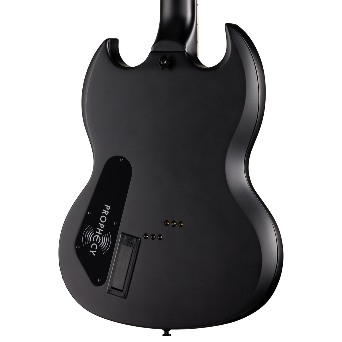 Epiphone Prophecy SG Electric Guitar, Obsidian Storm Satin