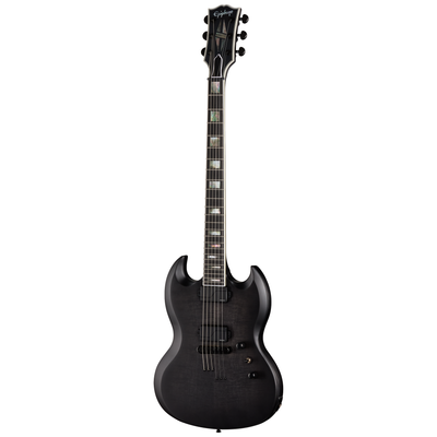Epiphone Prophecy SG Electric Guitar, Obsidian Storm Satin