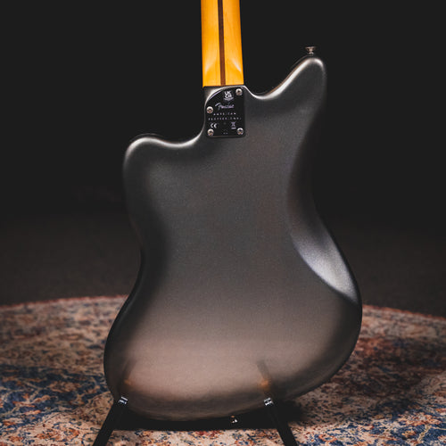 Fender American Professional II Jazzmaster Electric Guitar, Mercury w/ OHSC - Used