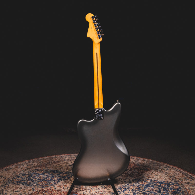 Fender American Professional II Jazzmaster Electric Guitar, Mercury w/ OHSC - Used