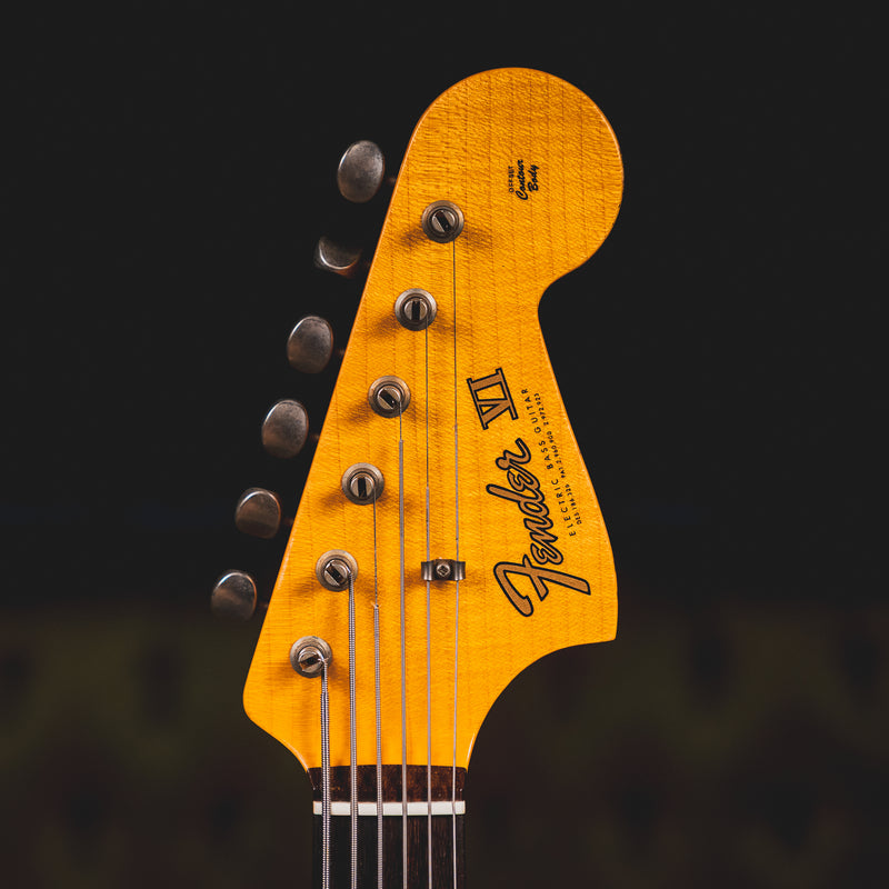 2020 Fender Custom Shop ‘60s Bass VI Journeyman Relic, Sage Green Metallic w/ OHSC - Used