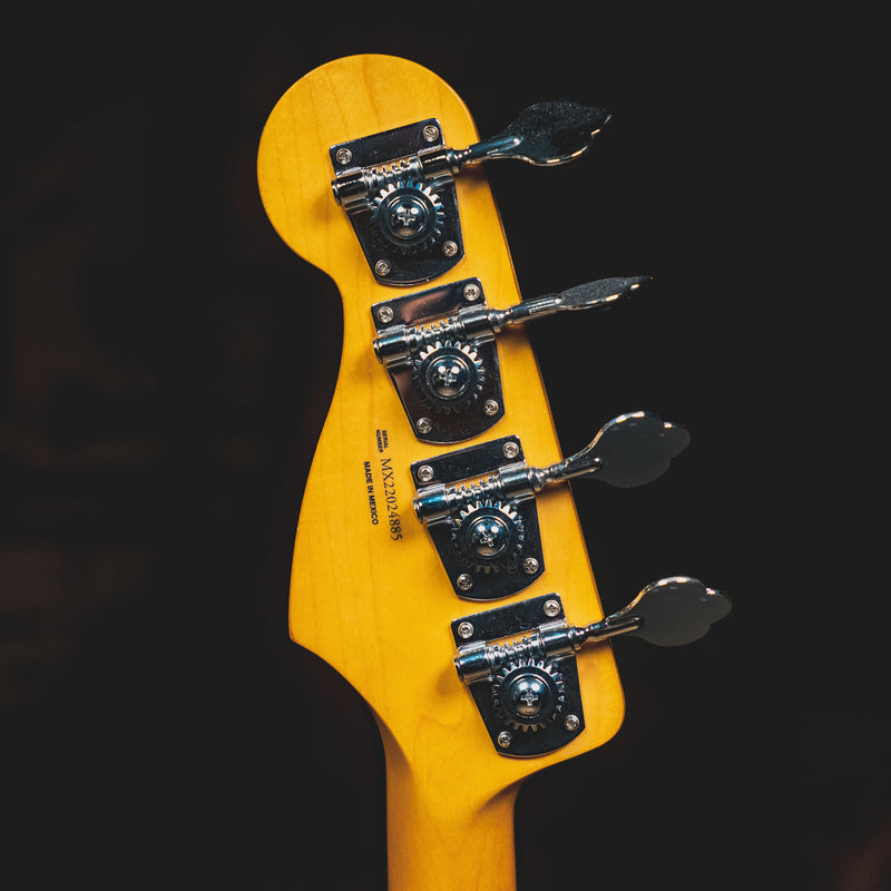 2022 Fender Meteora Bass Guitar, Darkglass Preamp, Silverburst w/OGB - Used